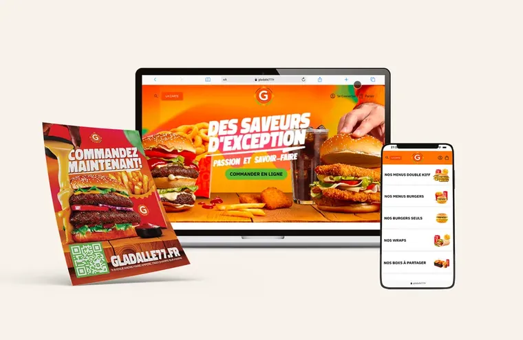 Gladalle, burgers et formules à partager