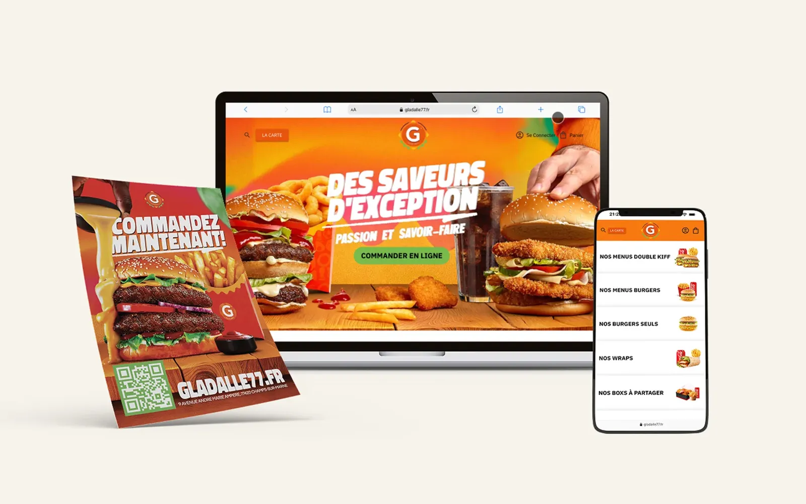 Installation Eat & Collect chez Gladalle