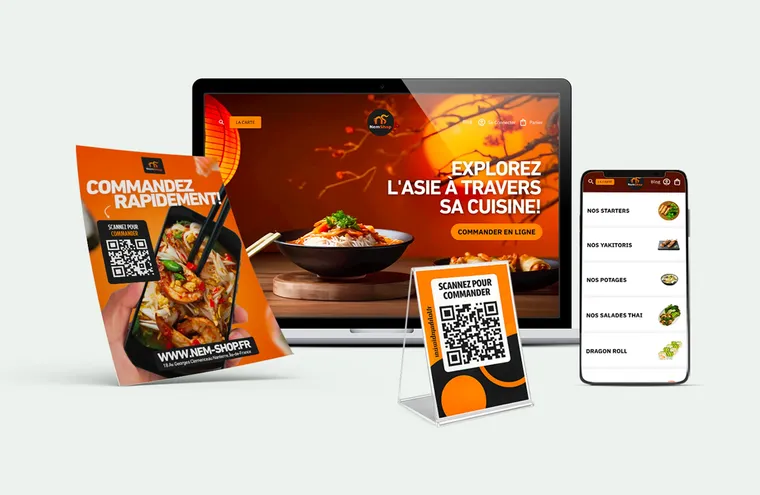 Nem Shop, cuisine asiatique & sushis