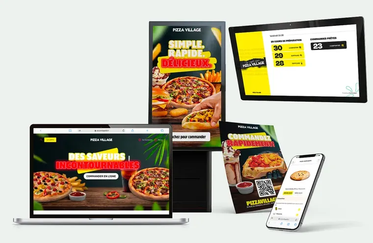 Pizza Village, pizzas et snacking