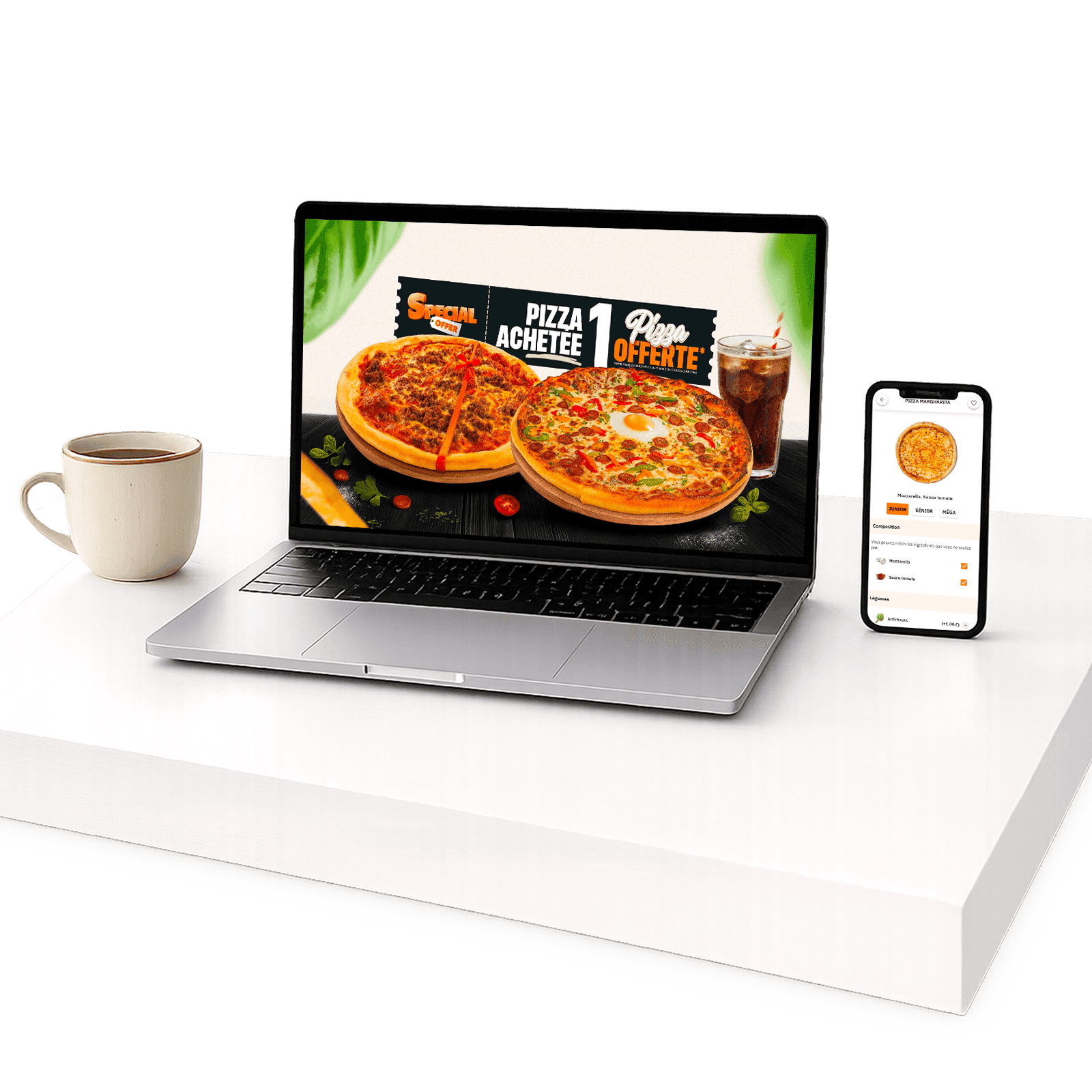Site de commande en ligne Eat & Collect
